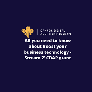 Boost your business technology - Stream 2’ CDAP grant