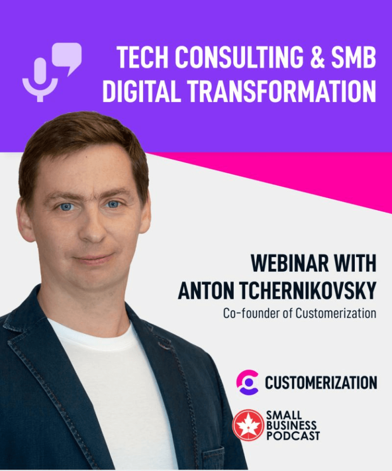 Co founder of customerization anton tchernikovsky