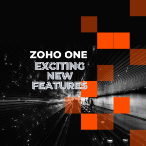 Zoho one exciting new features