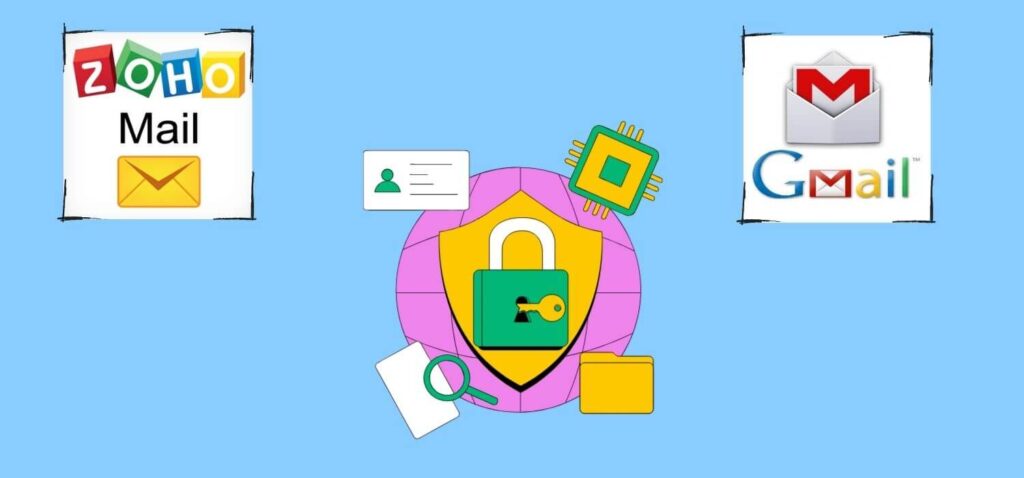 Zoho mail vs gmail security